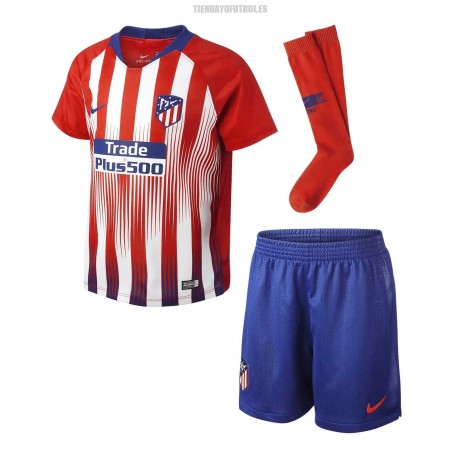 Mini Kit oficial 1 ª 2018/19 Atlético de Madrid Nike