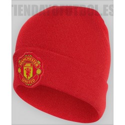 Gorro oficial Lana rojo Manchester United Adidas 