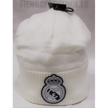 Gorro oficial Lana blanco Real Madrid CF Adidas