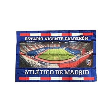Bandera Oficial At. de Madrid Vicente Calderon