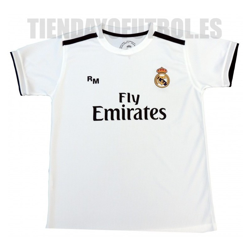 Camiseta Junior oficial 2018-2019, Fútbol Camiseta niño/a oficial Real  Madrid