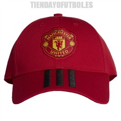 Gorra oficial roja Manchester United Adidas