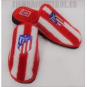 Zapatillas casa oficiales bicolor Atlético de Madrid