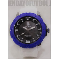 Reloj pulsera oficial Real Madrid CF correa blanca