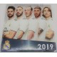 Calendario de pared 2019 Real Madrid oficial