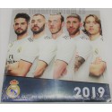 Calendario de pared 2019 Real Madrid oficial