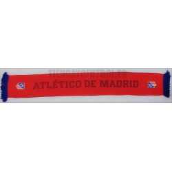 Bufanda oficial doble Atlético de Madrid , polar roja