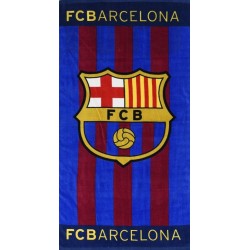 Toalla oficial clasica Playa FC Barcelona