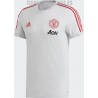 Camiseta oficial algodón Manchester gris United 2018/19 Adidas