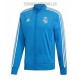 Sudadera /Chaqueta oficial Real Madrid CF azul . Adidas