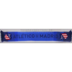 Bufanda oficial Atlético Madrid doble azul