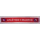 Bufanda oficial telar Atlético de Madrid Roja