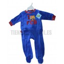 Pelele-pijama oficial FC Barcelona azul