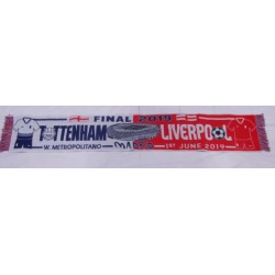 Bufanda final de Champións Tottenham - Liverpool 2019