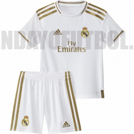Mini Kit 1ª 2019/20 Real Madrid CF Adidas