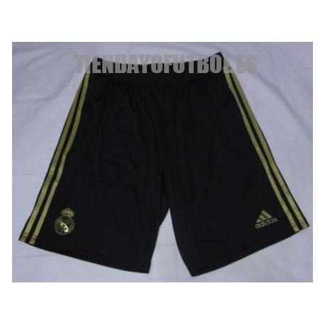 Pantalón oficial negro Real Madrid CF Adidas