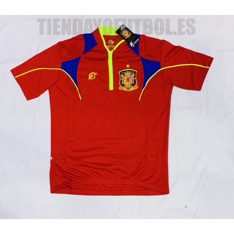 Camiseta España roja entreno| Oficial camiseta económica Camiseta España entrenamiento barata