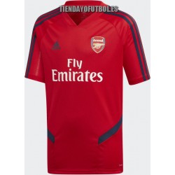 Camiseta Jr. oficial Arsenal entrenamiento roja Adidas