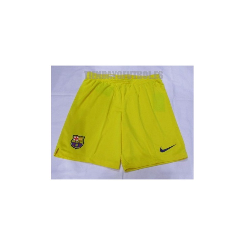 Percepción carro ayudante Barça pantalón amarillo oficial | Pantalón oficial 2ª equipación fc  barcelona