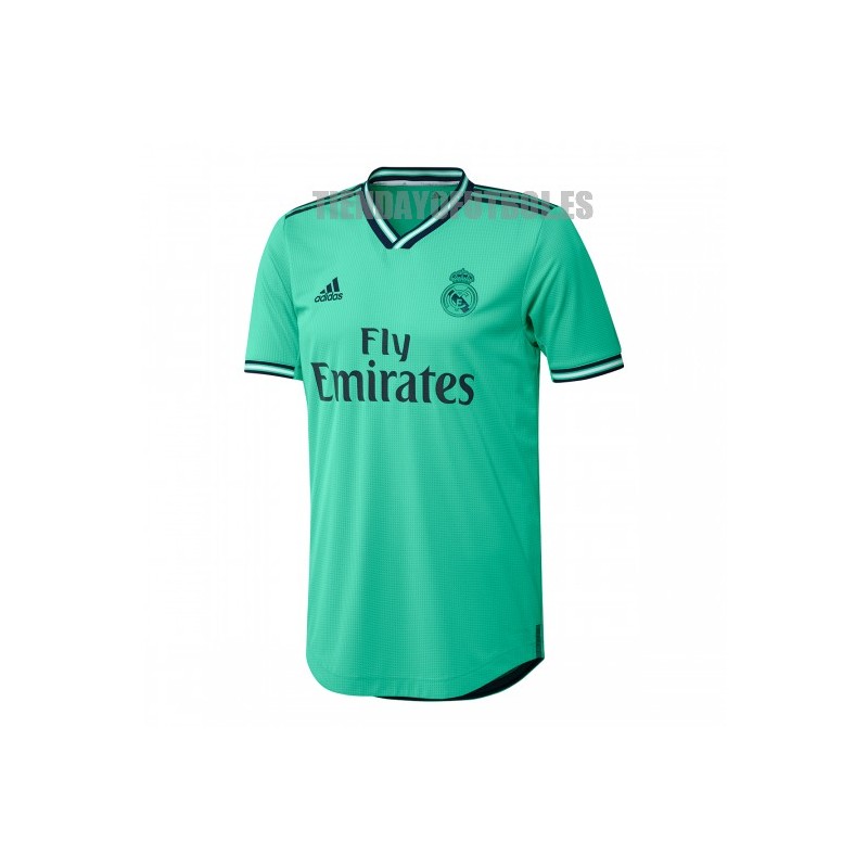 Mayordomo Centro de producción Arqueológico Camiseta mujer Real en verde | Camiseta oficial Madrid mujer| Camiseta Real  mujer