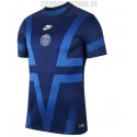 Camiseta oficial Paris Saint-Germain Jr. azul entrenamiento 2019/20 Nike