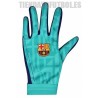 Guantes oficiales entrenamiento FC Barcelona verde NIKE