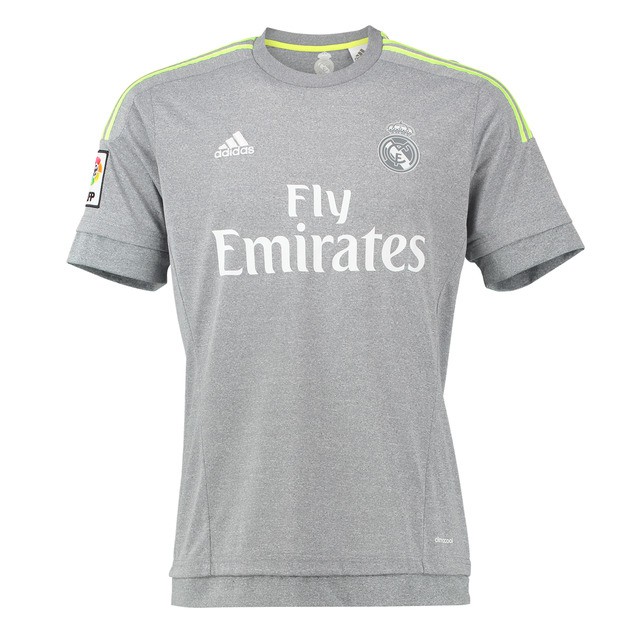 Camiseta Gris Real Madrid 2015/16 | Adidas RM | Camiseta RM 2015/16 gris