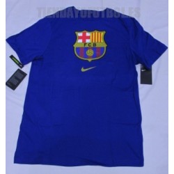 Camiseta oficial FC Barcelona algodón azul 2019/20 Nike