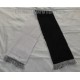 Bufandas sin escudo blanca-negra