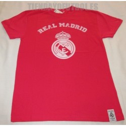 Camiseta oficial Algodón Fucsia Real Madrid CF