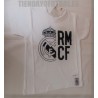 Camiseta oficial Jr. blanco Real Madrid CF algodón
