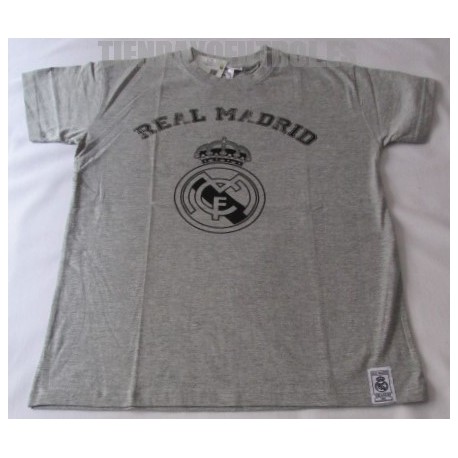 Camiseta oficial Algodón gris Real Madrid CF
