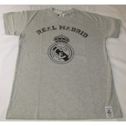 Camiseta oficial Algodón gris Jr. Real Madrid CF