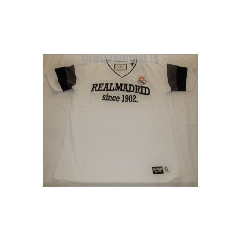 Camiseta oficial Algodón bebe blanca Real Madrid CF - Tienda Yo Futbol