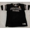 Camiseta oficial paseo Algodón Real Madrid negro