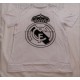 Camiseta oficial blanca espalda gris Real Madrid CF