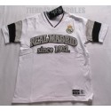 Camiseta oficial Jr. paseo Algodón Real Madrid BLANCA
