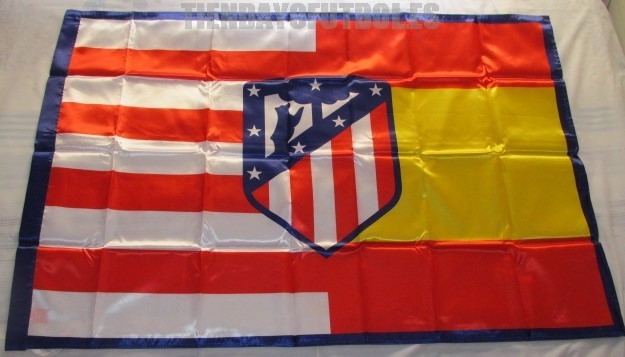 Bandera escudo antiguo ATLÉTICO DE MADRID flag 90x150cms ATLETI