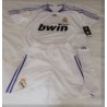 Mini Kit 1ª Real Madrid CF blanco Adidas