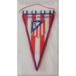 Banderín oficial pico del Atlético de Madrid Rojo Blanco