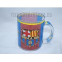 Taza vidrio oficial FC Barcelona