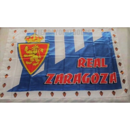 Bandera oficial Real Zaragoza raso