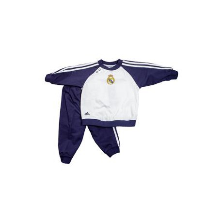 sitio Llave satélite Chándal Real Madrid bebé |Chándal blanco bebé Real Madrid adidas