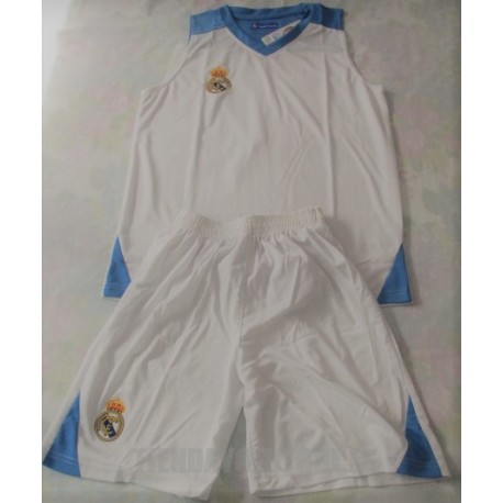 Mini Kit -conjunto Real Madrid CF sin manga
