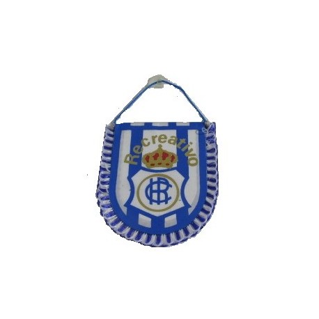Banderín pequeño para coche Recreativo de Huelva