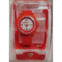 Reloj oficial Sevilla CF. Correa roja