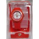 Reloj oficial Sevilla CF. Correa roja