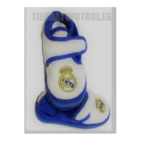 Zapatilla oficiales de estar por casa bebe Real Madrid CF