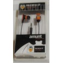 Auriculares oficiales de botón Valencia CF