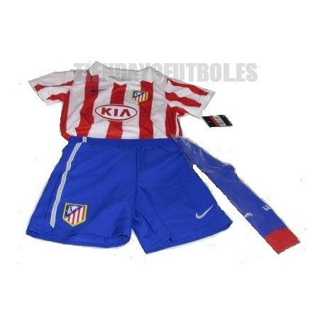 Camiseta y Pantalón Niños Atlético de Madrid Primera Equipación